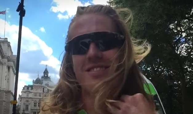 Tyler Farrar: Peace out!