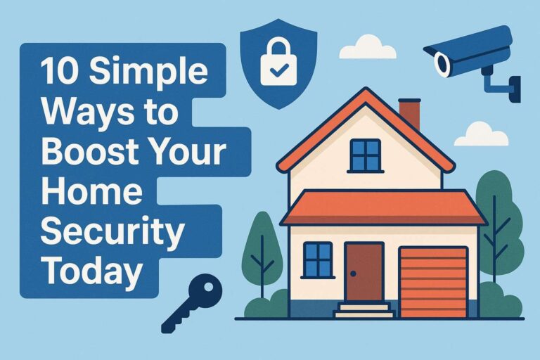 10 Simple Ways to Boost Your Home Security Today