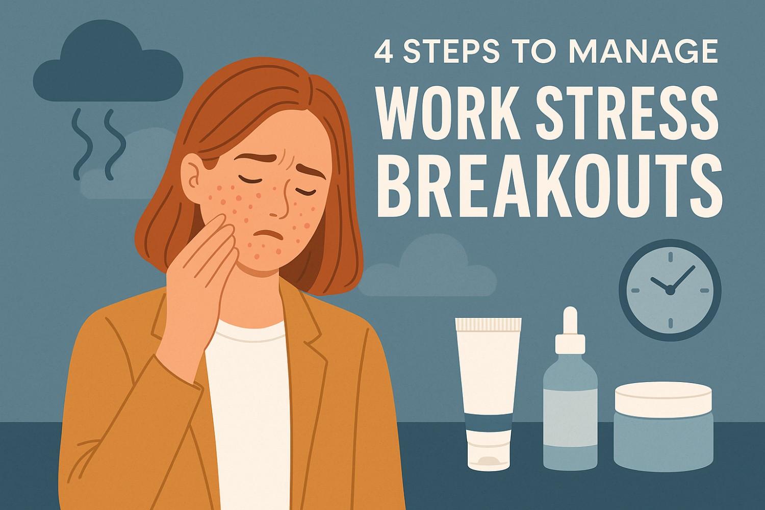 4 Steps to Manage Breakouts Caused by Work Stress