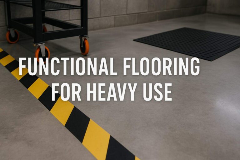 Functional Flooring That Supports Heavy Use