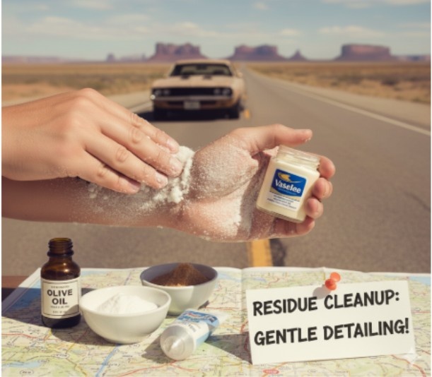 How Do You Clean Up Residue After Removing Tar