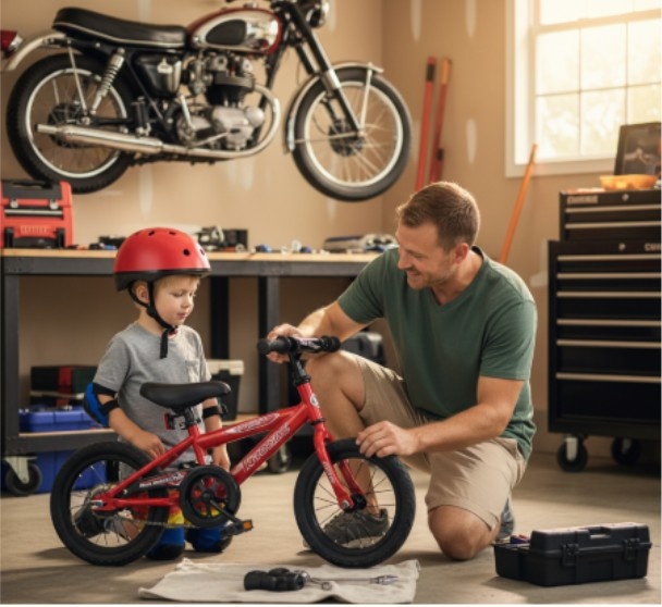 How Do You Set Up the Bike for a Kid to Learn