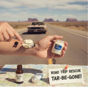 How to Get Tar Off Skin Without Losing Your Mind (or Your Road-Trip Vibe)