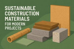 Sustainable Materials for Modern Construction Projects