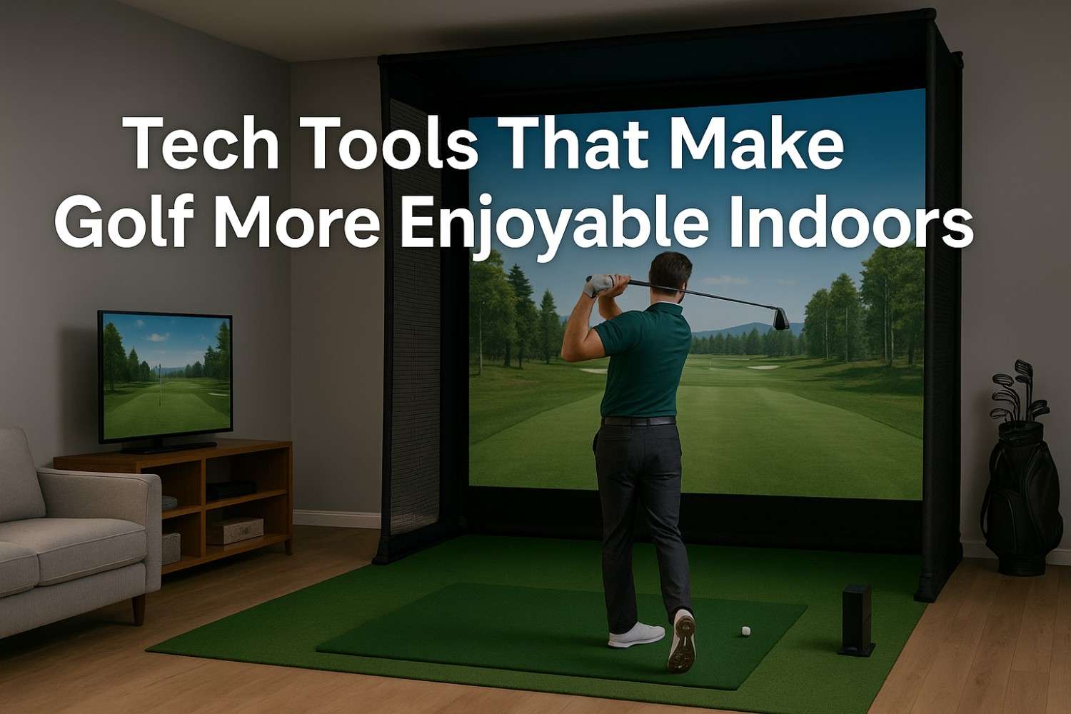 Tech Tools That Make Golf More Enjoyable Indoors