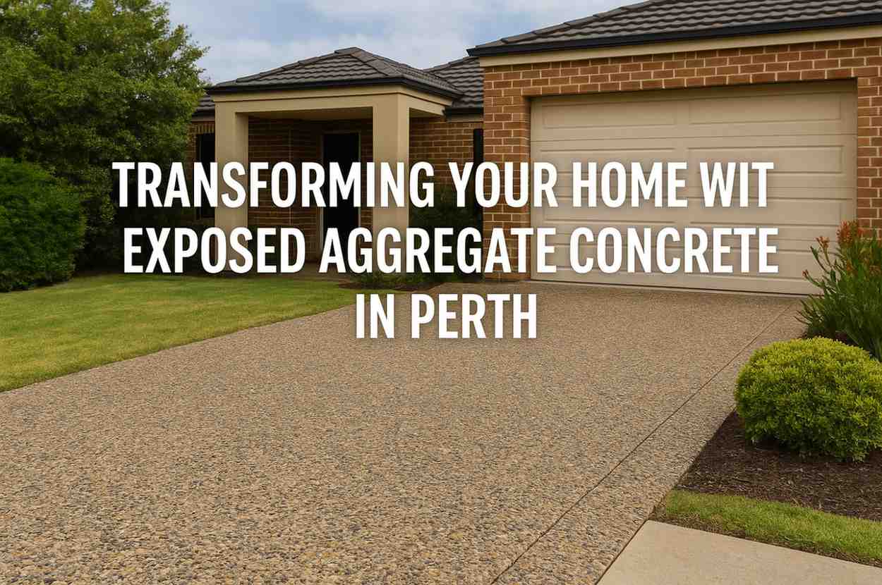 Transforming Your Home with Exposed Aggregate Concrete in Perth
