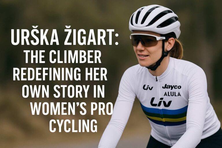 Urška Žigart: The Climber Redefining Her Own Story in Women’s Pro Cycling
