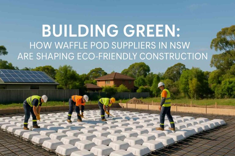 Building Green: How Waffle Pod Suppliers in NSW Are Shaping Eco-Friendly Construction