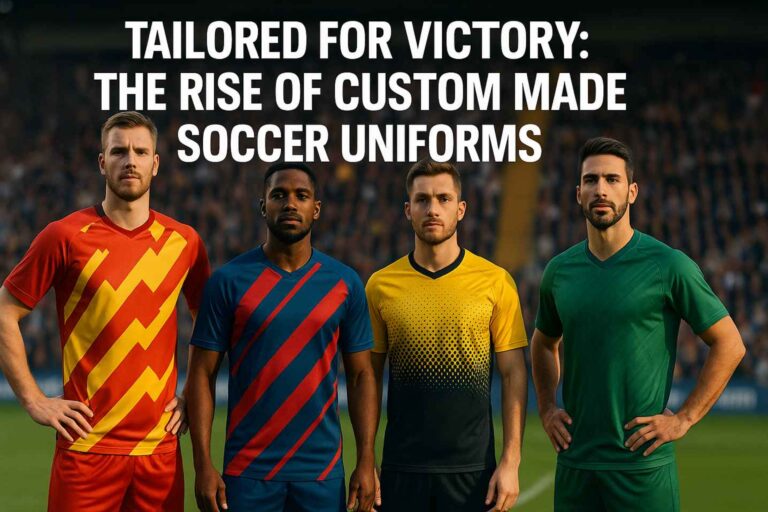 Tailored for Victory: The Rise of Custom Made Soccer Uniforms