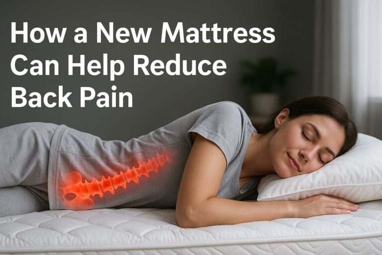 How a New Mattress Can Help Reduce Back Pain