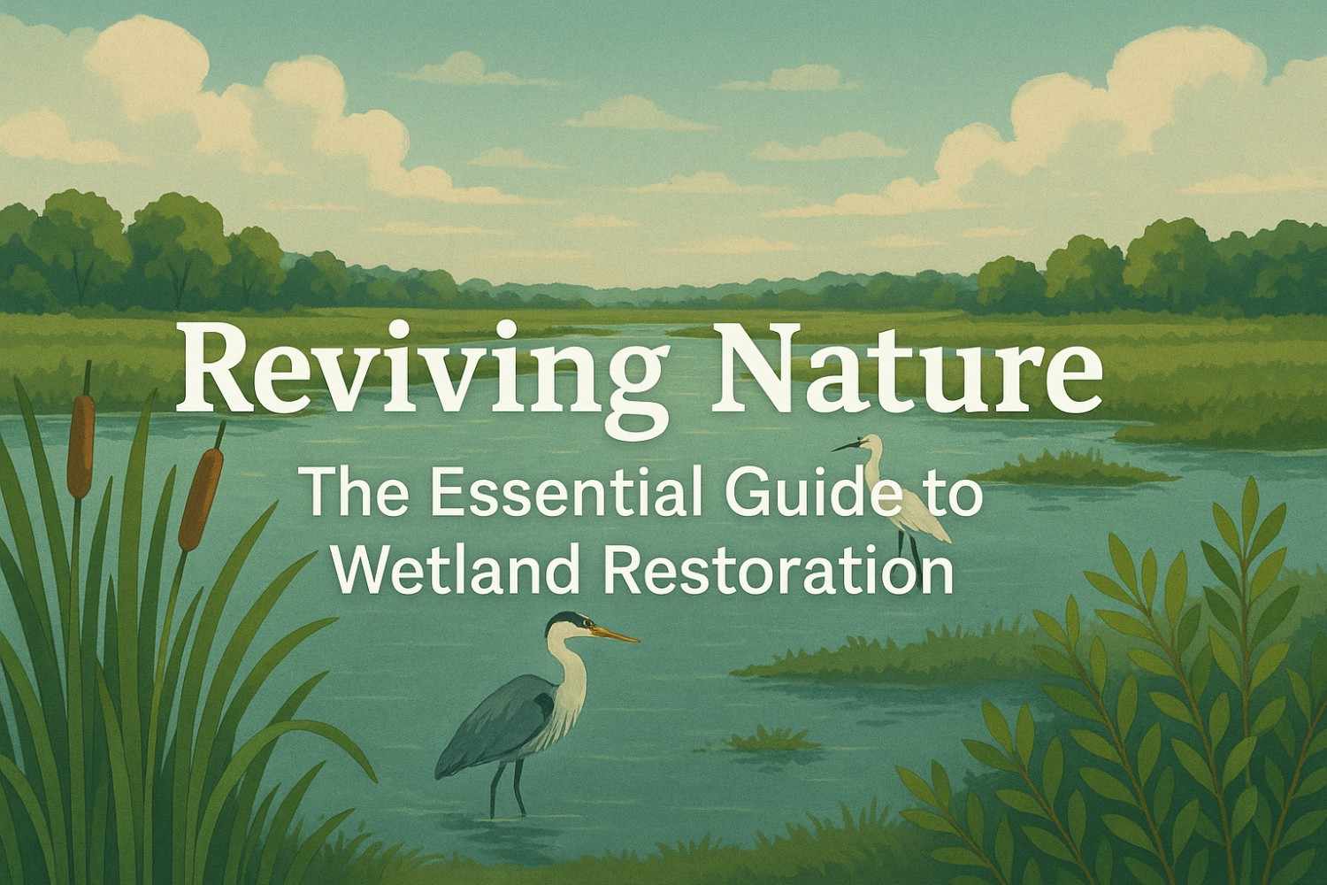 Reviving Nature The Essential Guide to Wetland Restoration