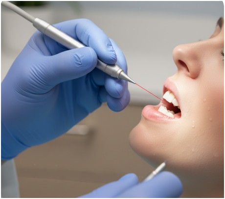 Laser Precision Targets Damaged Areas