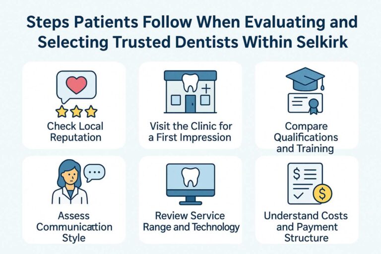 Steps Patients Follow When Evaluating and Selecting Trusted Dentists Within Selkirk