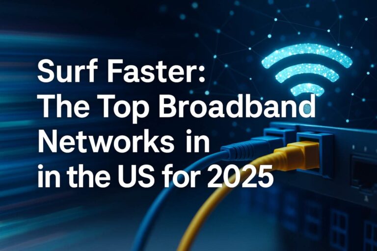 Surf Faster: The Top Broadband Networks in the US for 2025