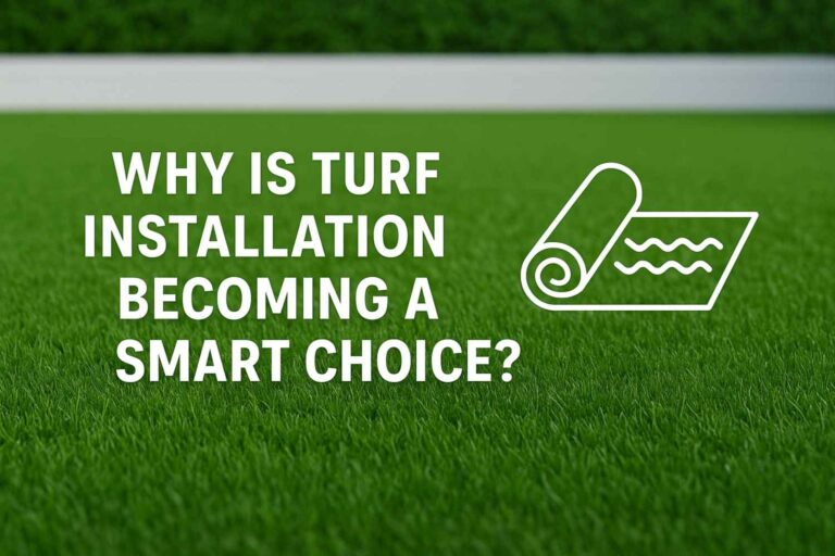 Why Is Turf Installation Becoming a Smart Choice?