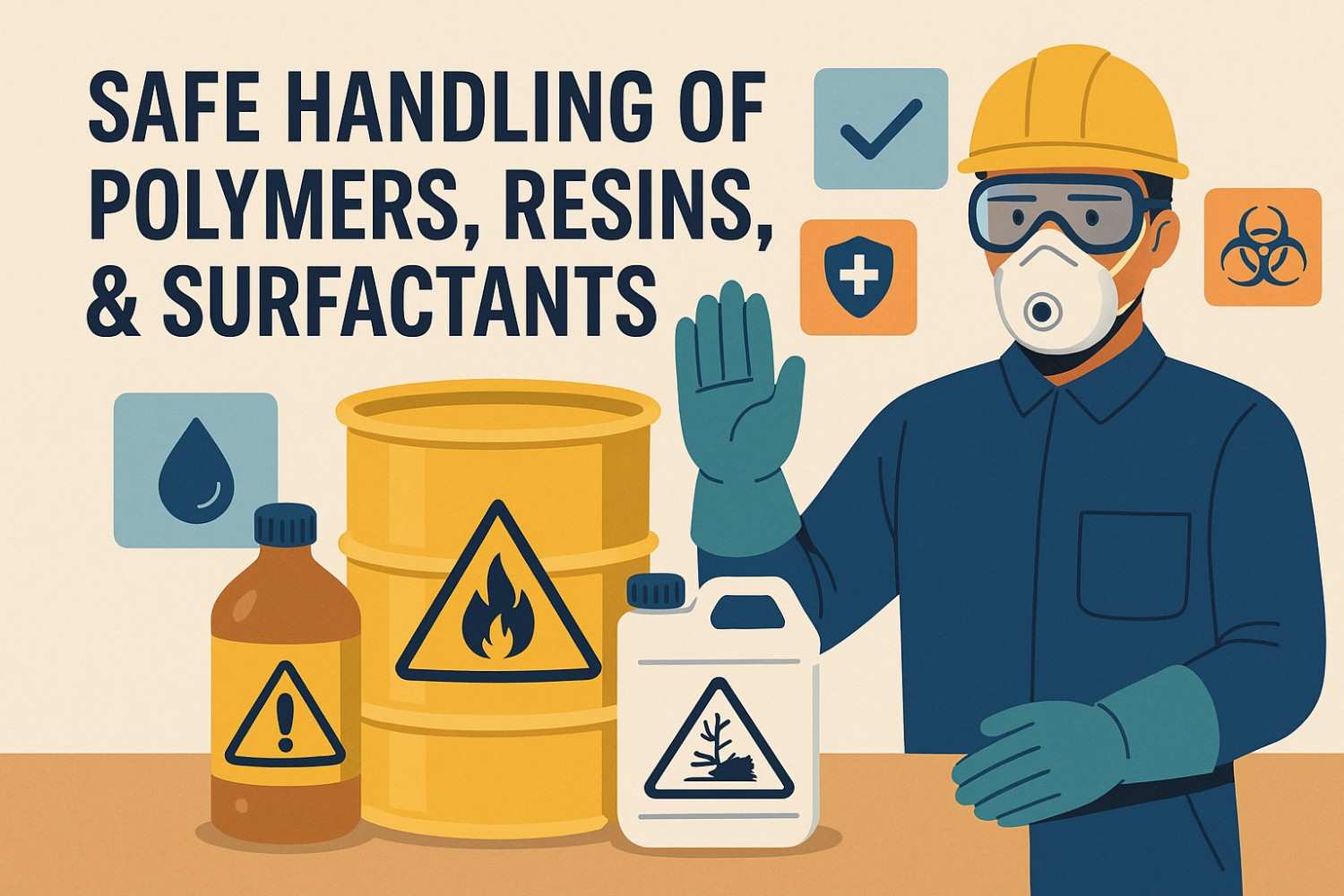 Safe Handling of Polymers, Resins, & Surfactants