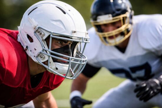 The helmet is perhaps the most iconic piece of safety equipment in sports.
