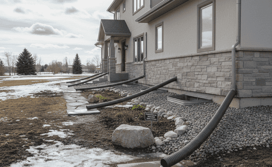 Downspout Placement Strategy