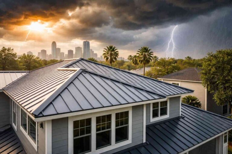 How Does a Metal Roof Hold Up Against Houston Heat and Storms?