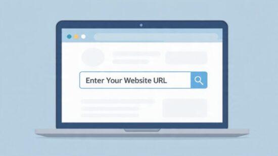 Enter Your Website URL