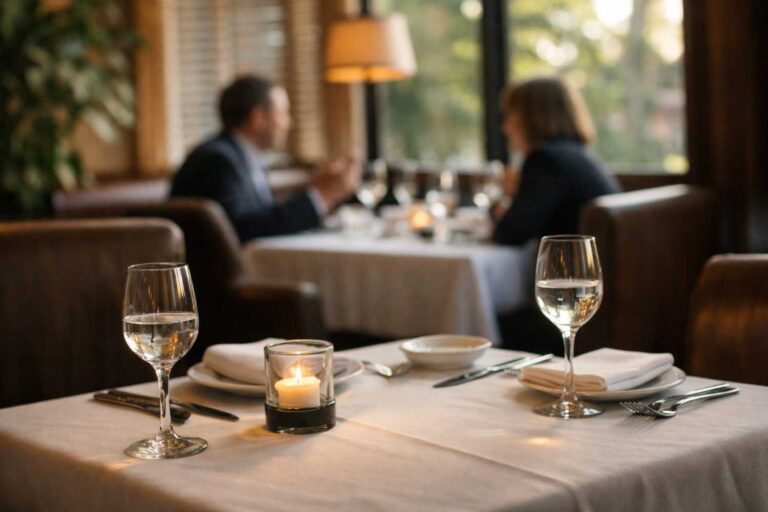 5 Quiet Dining Spots for Business Conversations