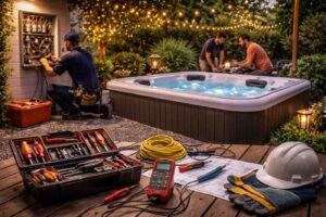 Electrical Safety Tips Before Installing a Backyard Spa