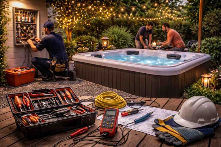 Electrical Safety Tips Before Installing a Backyard Spa