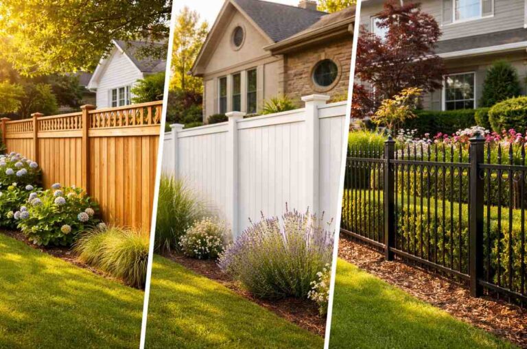 Wood, Vinyl, or Metal? A Guide to Popular Fence Materials