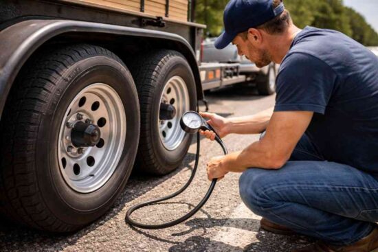 Checking Tires and Pressures
