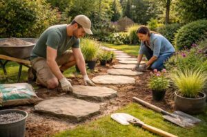 How to Build a Garden Path in Your Yard (Step-by-Step)