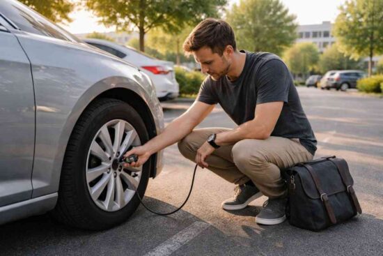 Monitor Your Tire Pressure and Tread