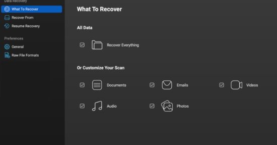 Download and install the Stellar Data Recovery Free software
