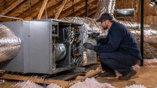 Less Strain on the HVAC System