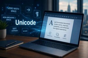 The Hidden Power of Unicode: How Invisible Characters Help Digital Formatting