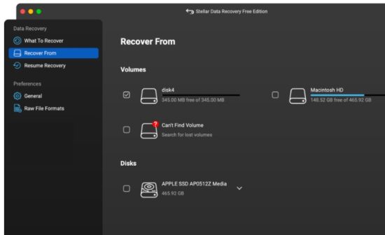 click Scan to begin the scanning process