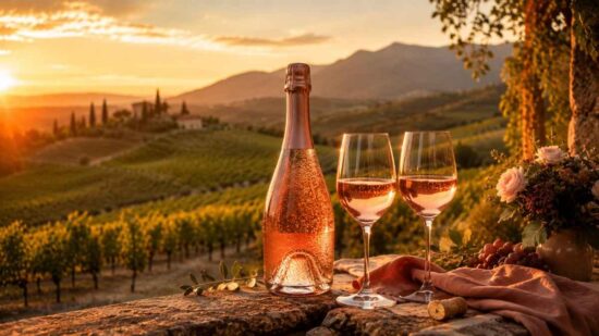 Popular Grape Varieties Used in Sparkling Rosé