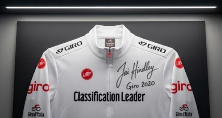 Unlocking the Iconic History of the Jai Hindley Signed Giro Jacket