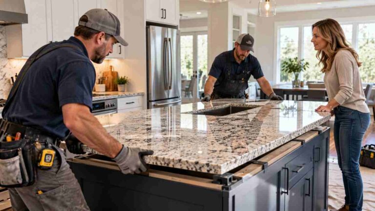What to Expect During a Professional Granite Countertop Installation