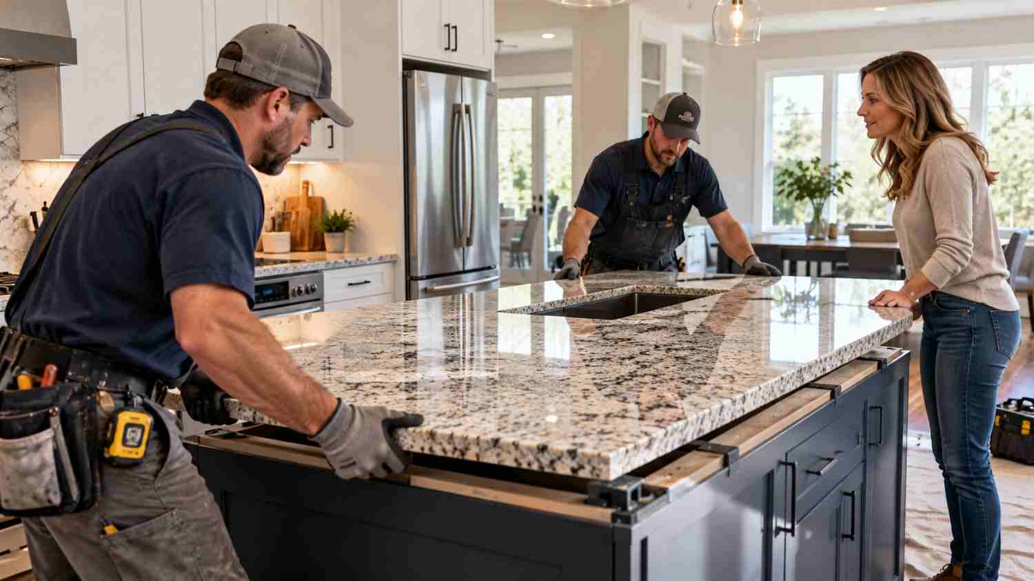 What to Expect During a Professional Granite Countertop Installation